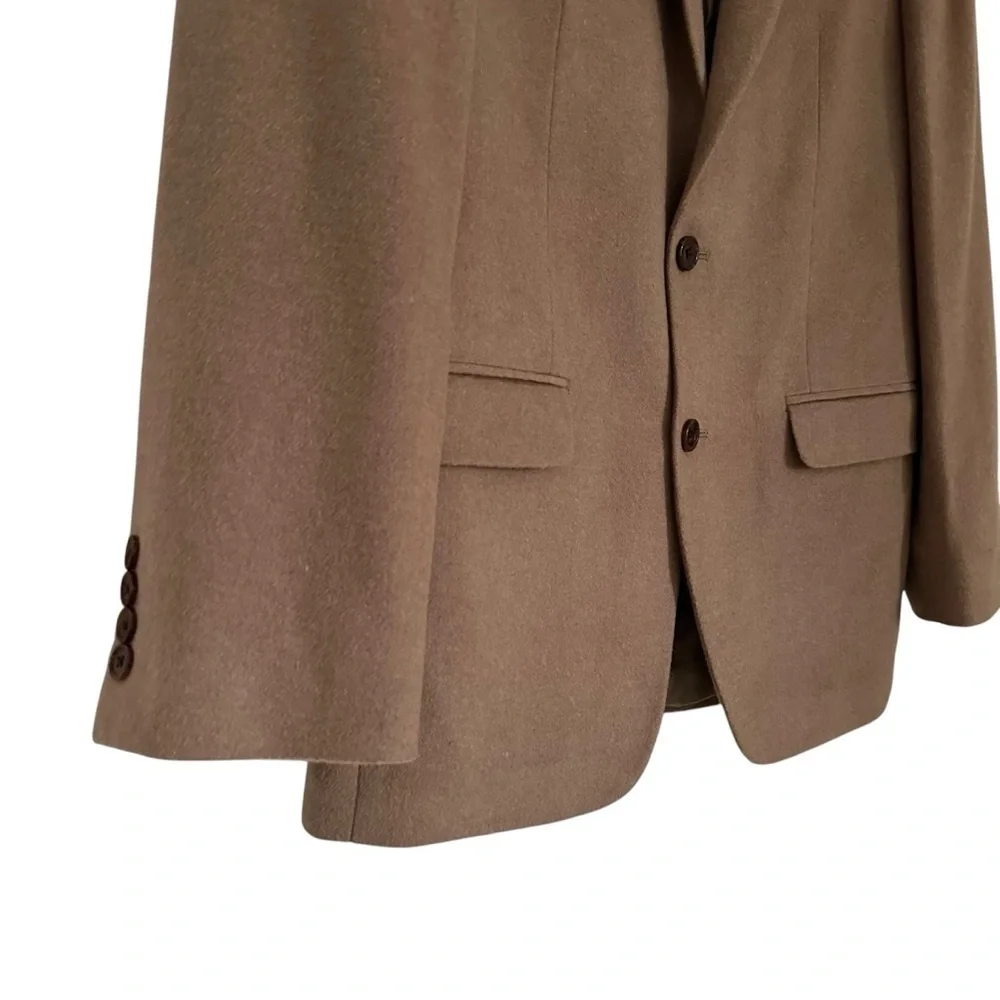 LAUREN RALPH LAURE WOOL SILK CASHMERE CLASSIC BLAZER SIZE 38